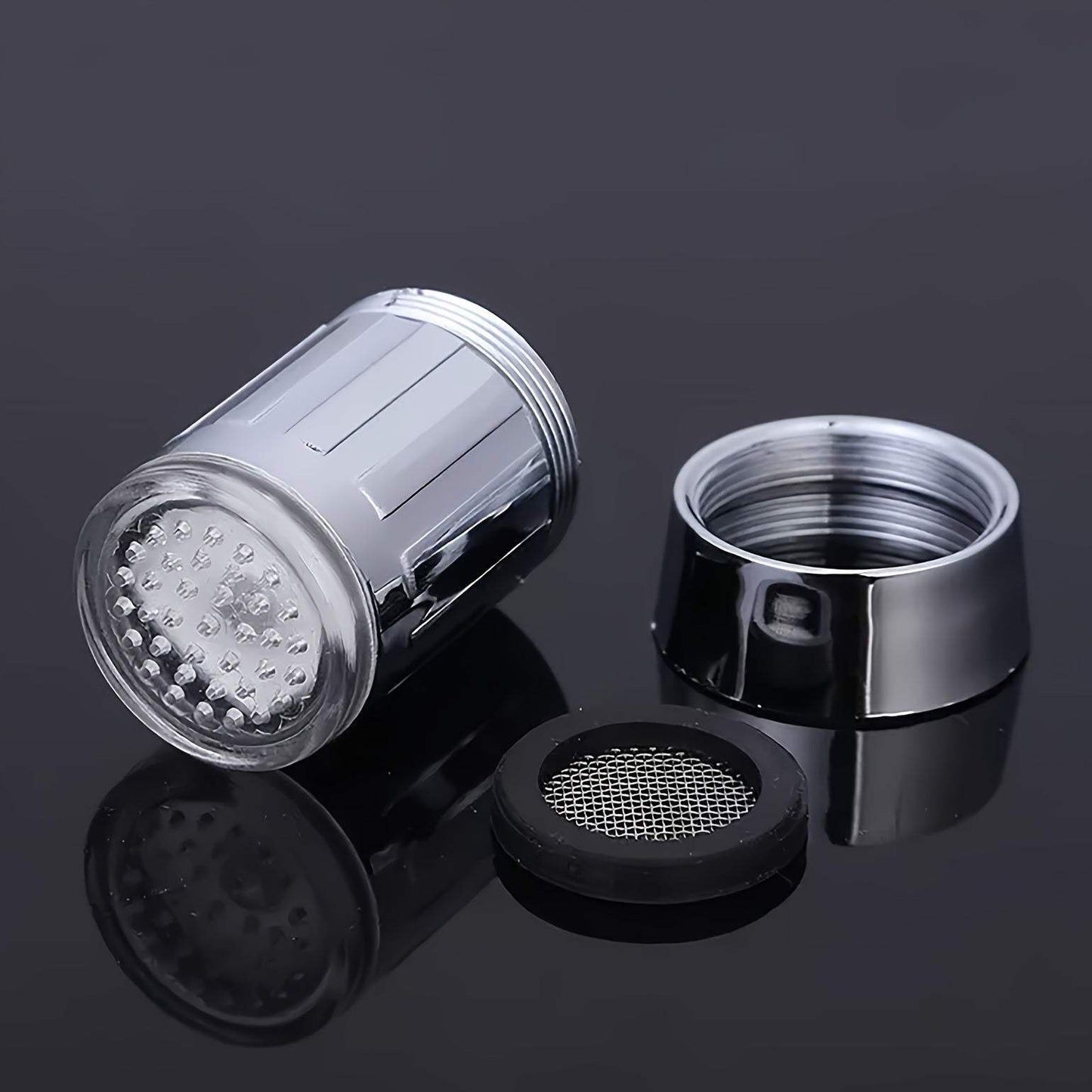 LED Temperature Sensor Faucet Aerator – Prevent Burns & Save Water with Color-Changing Tap Light
