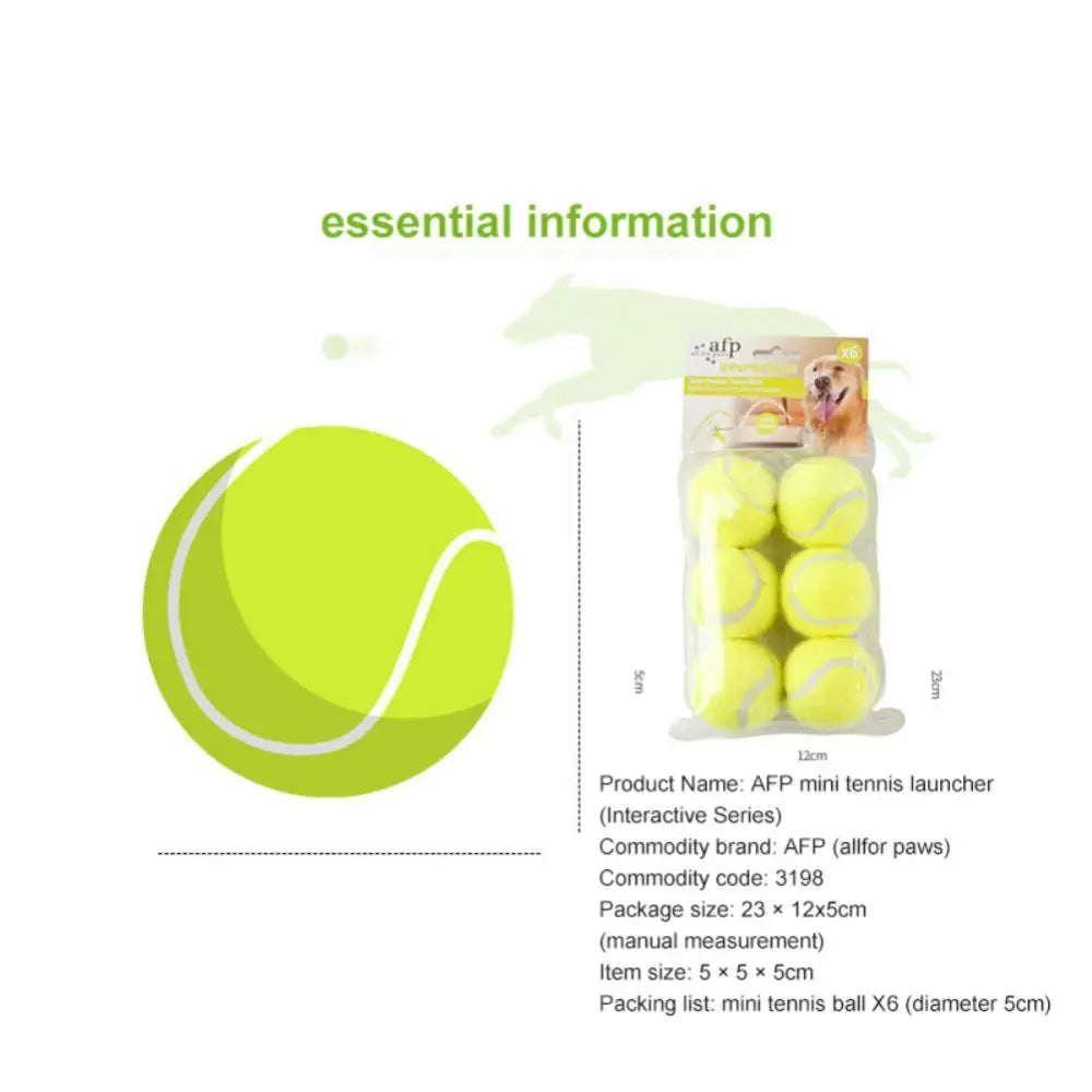 🎾 Dog Toy Tennis Balls for Puppies and Small Dogs - Perfect for Fetch, Fun & Training! 🐾