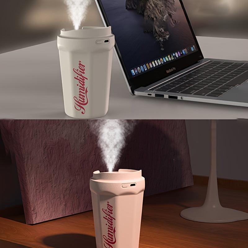 Soda Can Aromatherapy Humidifier - Cool Mist USB Powered with Wick Filter