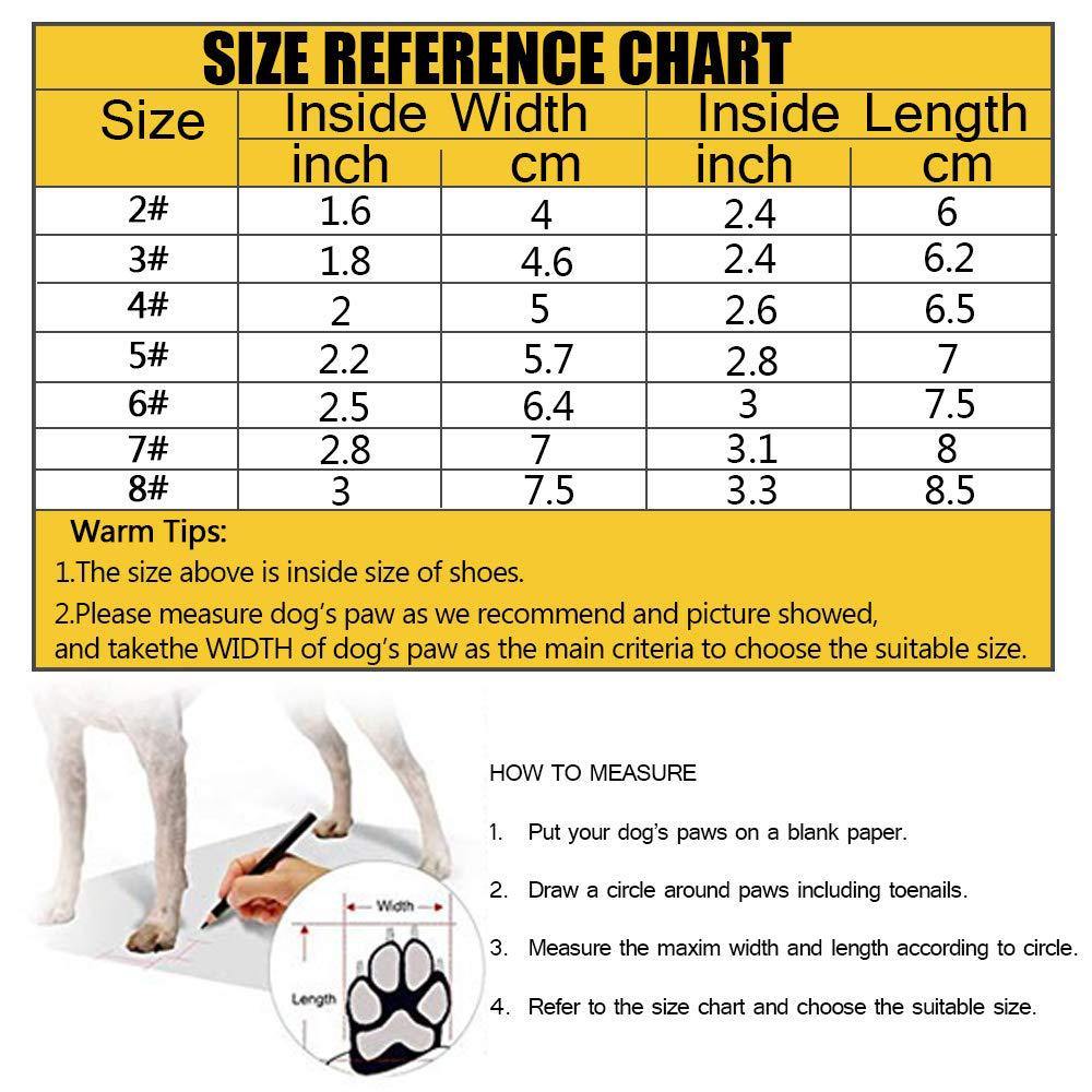 Waterproof Reflective Dog BootsWaterproof Reflective Dog Boots