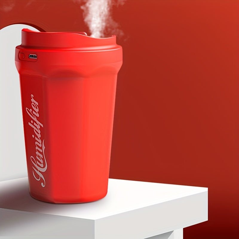 Soda Can Aromatherapy Humidifier - Cool Mist USB Powered with Wick Filter