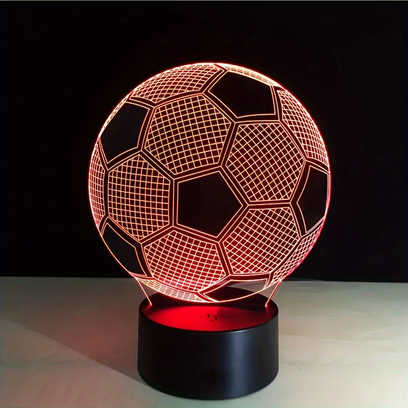 3D LED Football Night Light