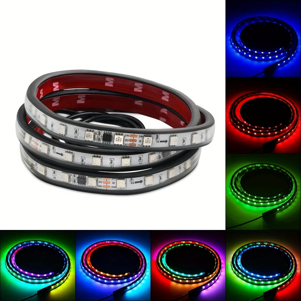 1pc for Truck 12V24V Colorful Running Lights Decorative Lights Ambient Lights Phantom Lights