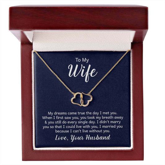 Everlasting Love Necklace -Everlasting Love Necklace - For Wife From Husband