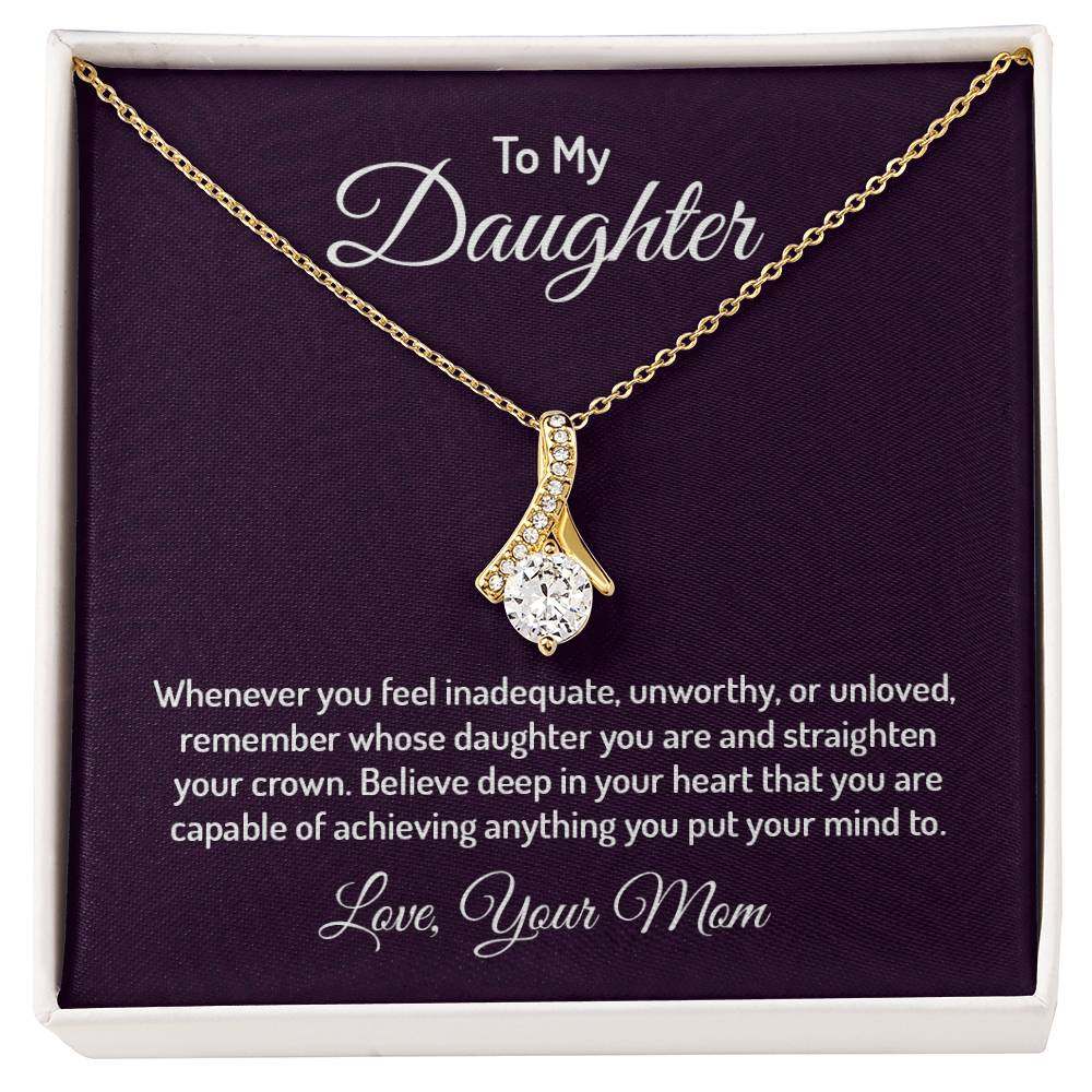 Alluring Beauty Necklace -Alluring Beauty Necklace - For Daughter From Mom