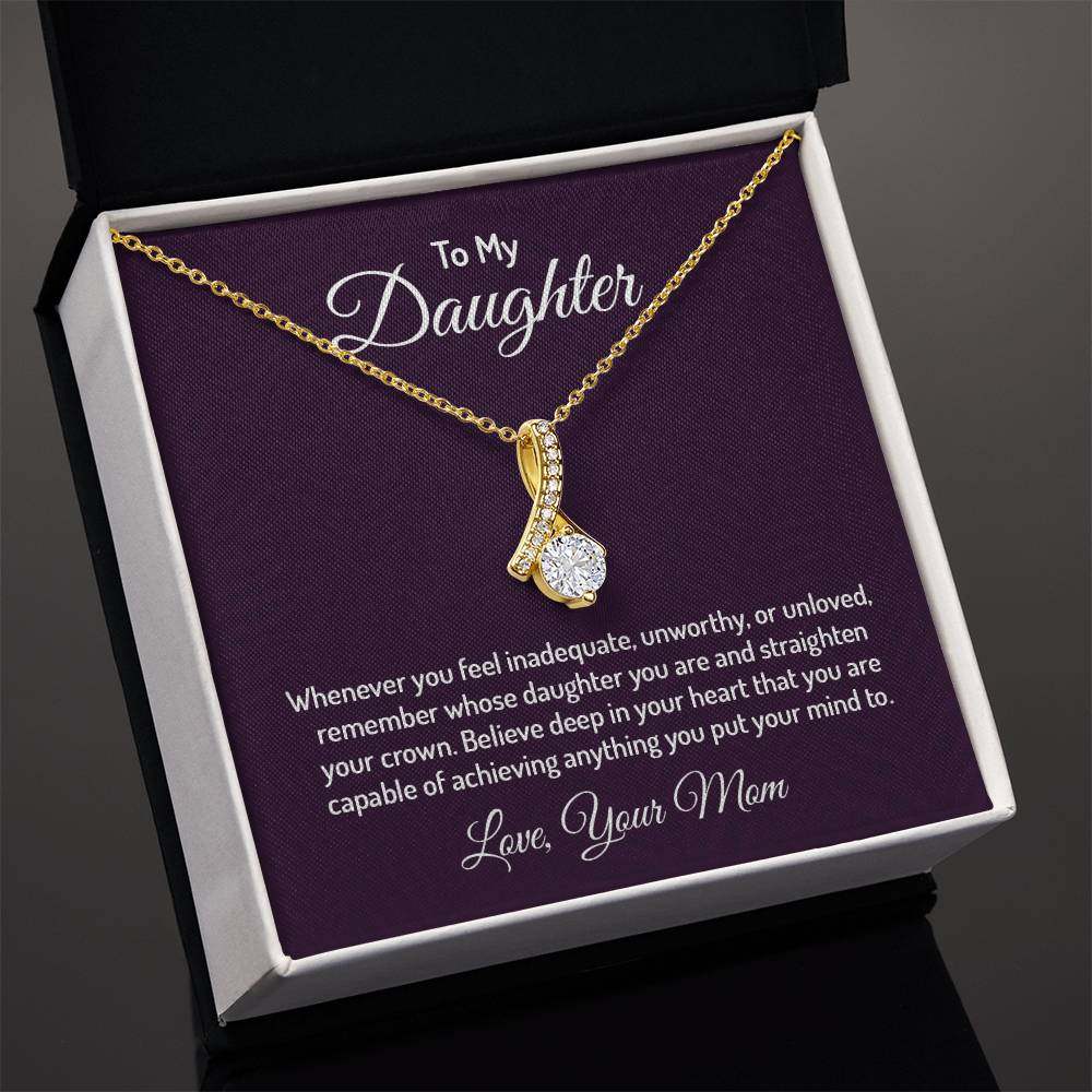 Alluring Beauty Necklace -Alluring Beauty Necklace - For Daughter From Mom