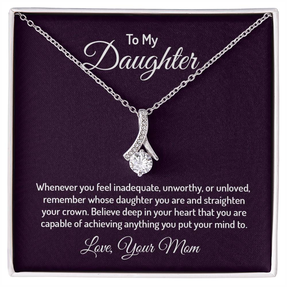 Alluring Beauty Necklace -Alluring Beauty Necklace - For Daughter From Mom