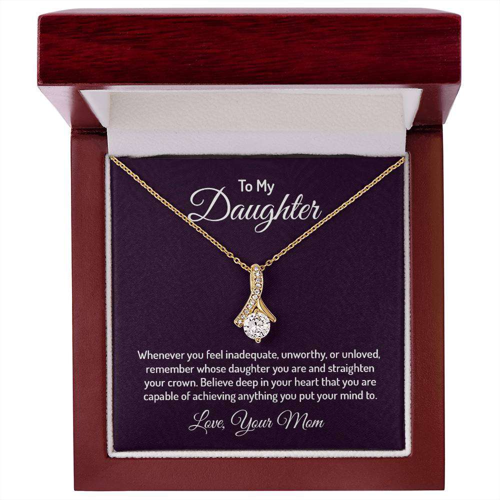 Alluring Beauty Necklace -Alluring Beauty Necklace - For Daughter From Mom