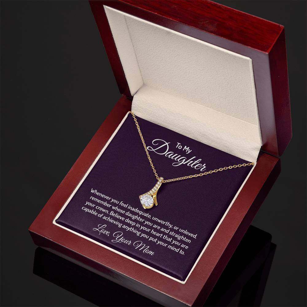 Alluring Beauty Necklace -Alluring Beauty Necklace - For Daughter From Mom