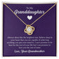 Love Knot Necklace -Love Knot Necklace - For Granddaughter From Grandmother