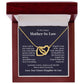 Interlocking Hearts Necklace -Interlocking Hearts Necklace - For Future Mother-in-Law