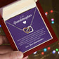 Interlocking Hearts Necklace -Interlocking Hearts Necklace - For Granddaughter From Grandmother
