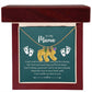 Engraved Baby FeetEngraved Baby Feet with Birthstones Necklace - To My Mama