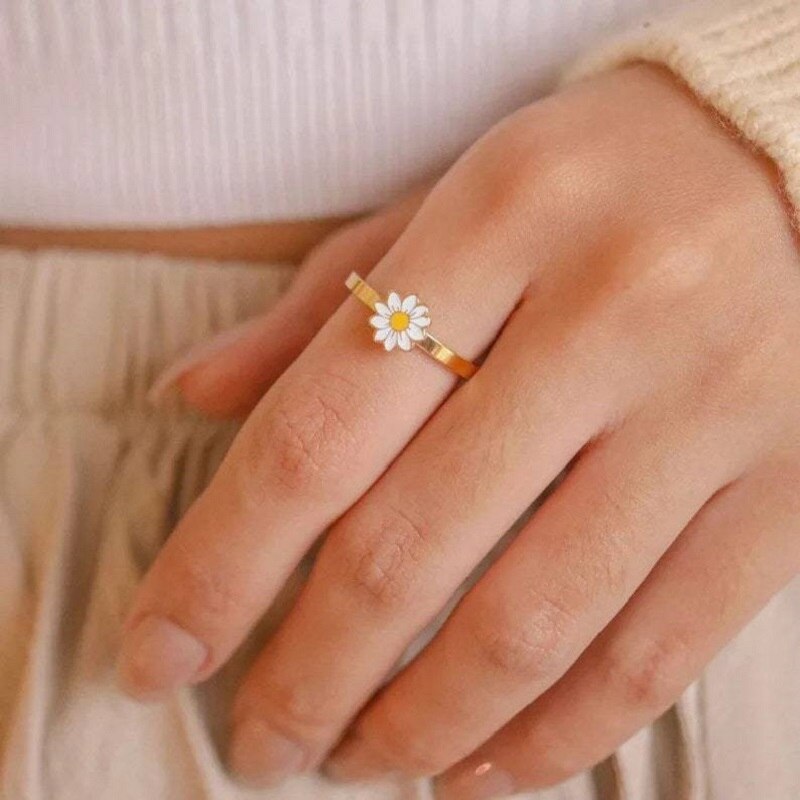 Fidget Spinner Rotatable RingFidget Spinner Rotatable Ring For Women