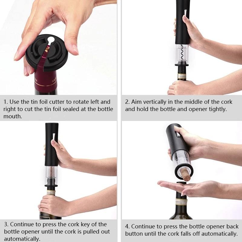 Automatic Wine Bottle OpenerAutomatic Wine Bottle Opener