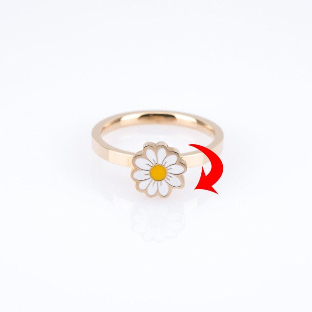 Fidget Spinner Rotatable RingFidget Spinner Rotatable Ring For Women