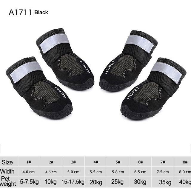 Waterproof Reflective Dog BootsWaterproof Reflective Dog Boots