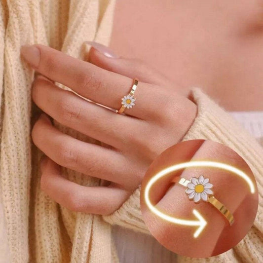 Fidget Spinner Rotatable RingFidget Spinner Rotatable Ring For Women