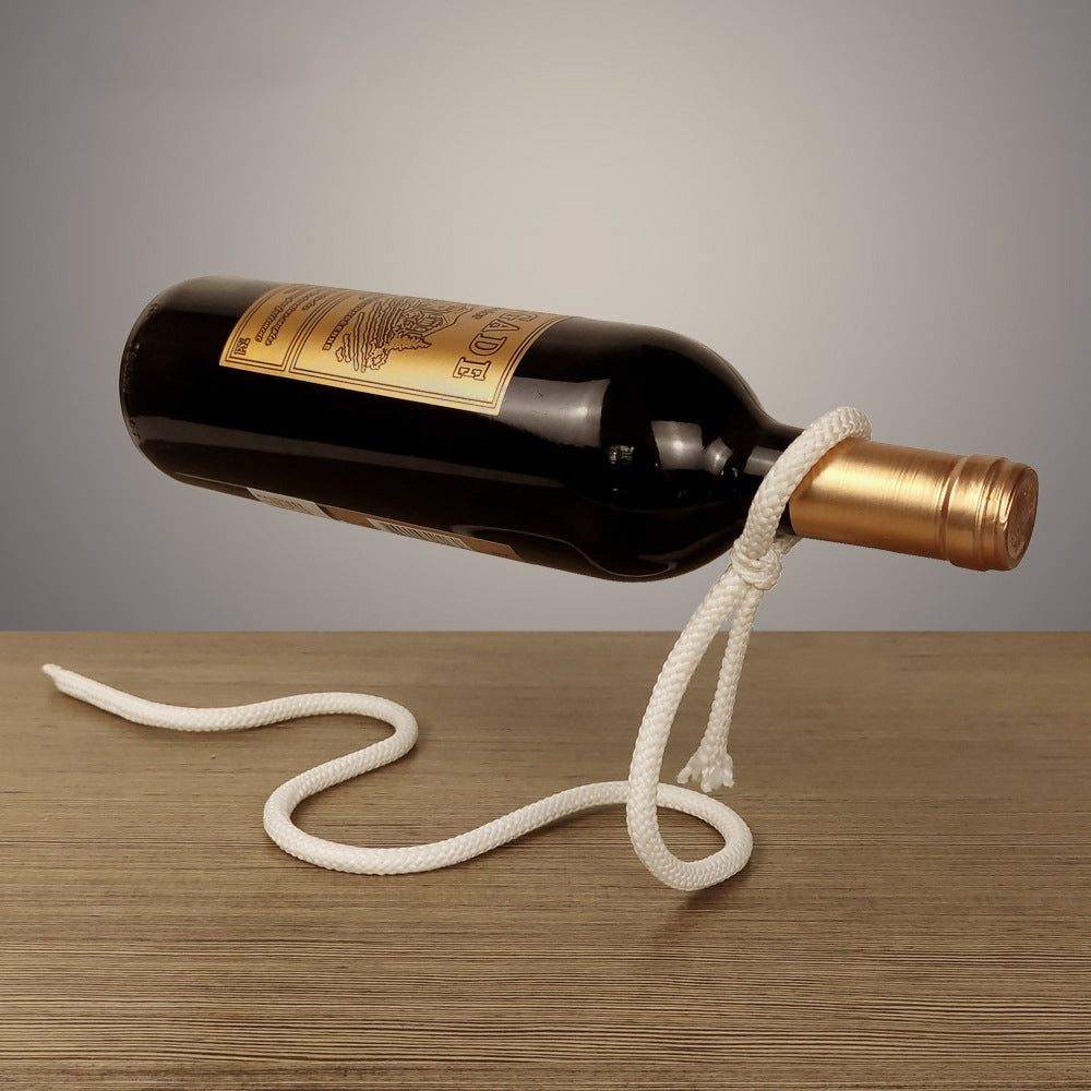 Suspended Rope Wine BottleSuspended Rope Wine Bottle