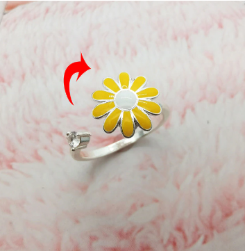 Fidget Spinner Rotatable RingFidget Spinner Rotatable Ring For Women